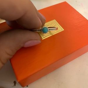 James Avery Tiny Turquoise Ring